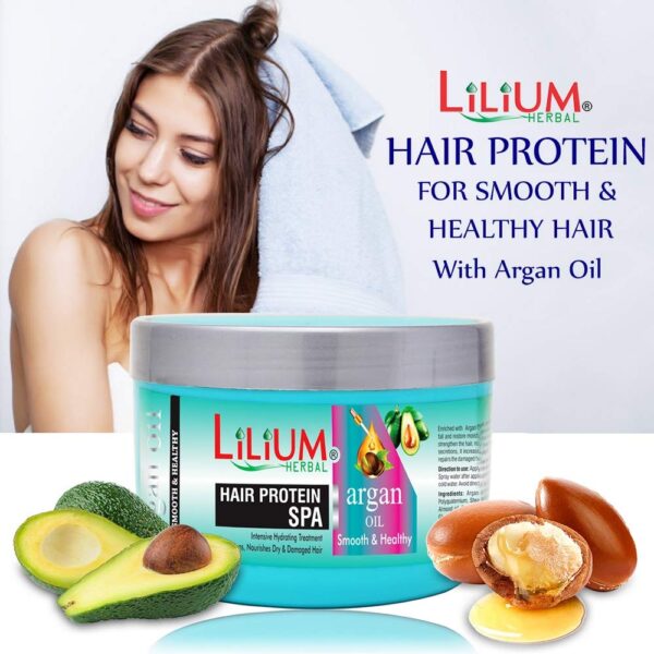lilium hair protein spa